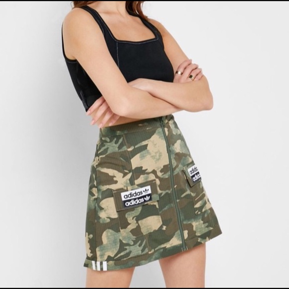 Adidas Military Green (Camo) Skirt - Picture 3 of 4